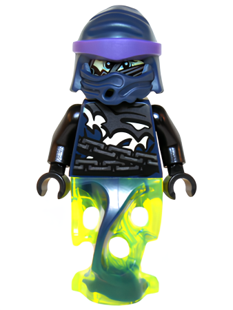 Минифигурка Lego Ninjago Ghost, Chain Master Wrayth njo155 U